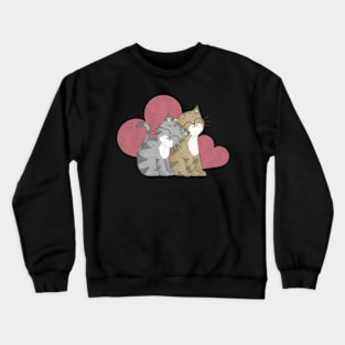 Cats in love Crewneck Sweatshirt